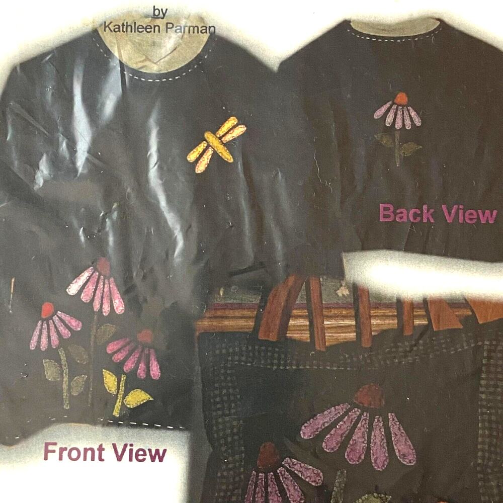 Bright Ideas Design 228 Pattern Herky Jerky Wooly Coneflowers Sweatshirt Pillow